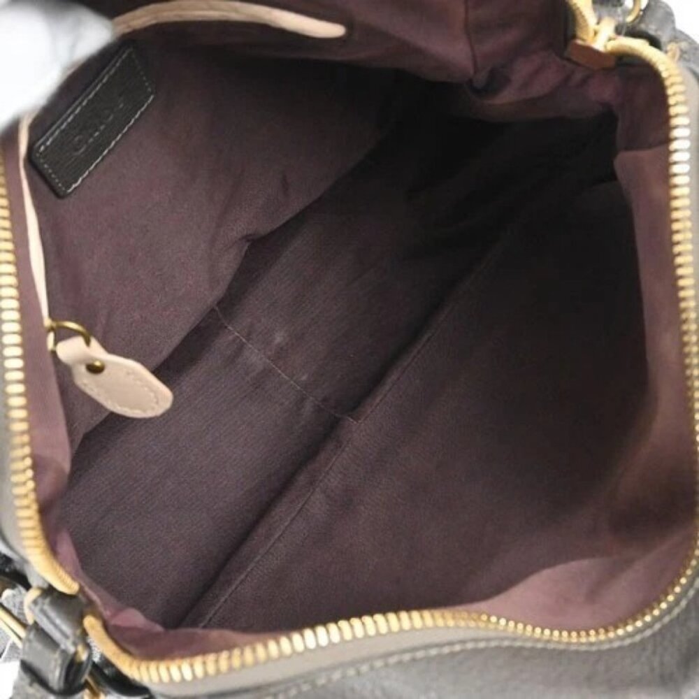 Chloe Brown Paraty 2way Handbag 04-11-50 155941 - Picture 7 of 10